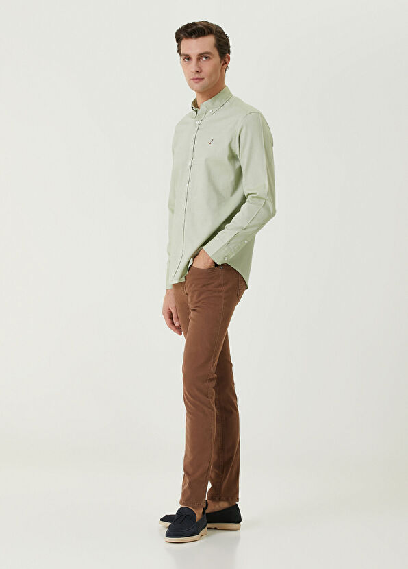 Beymen Club Comfort Fit Çağla Oxford Gömlek - 3