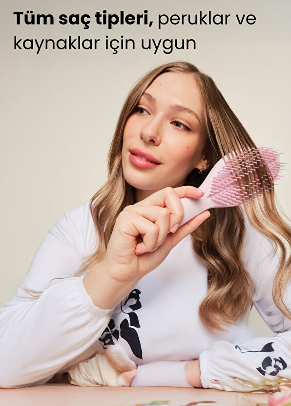 Tangle Teezer The Ultimate Styler Dry Millennial Pink Hairbrush - 3