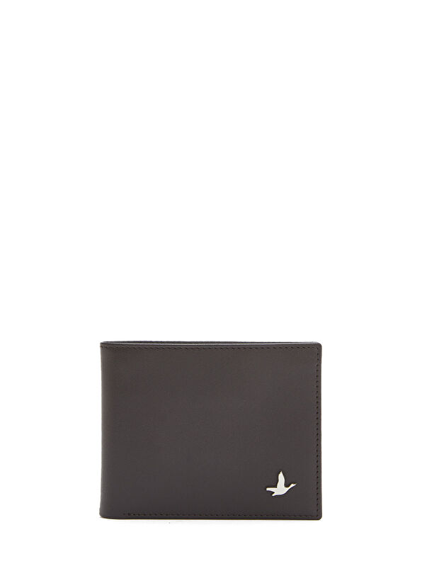 Beymen Club Brown Men's Flat Leather Wallet - 1