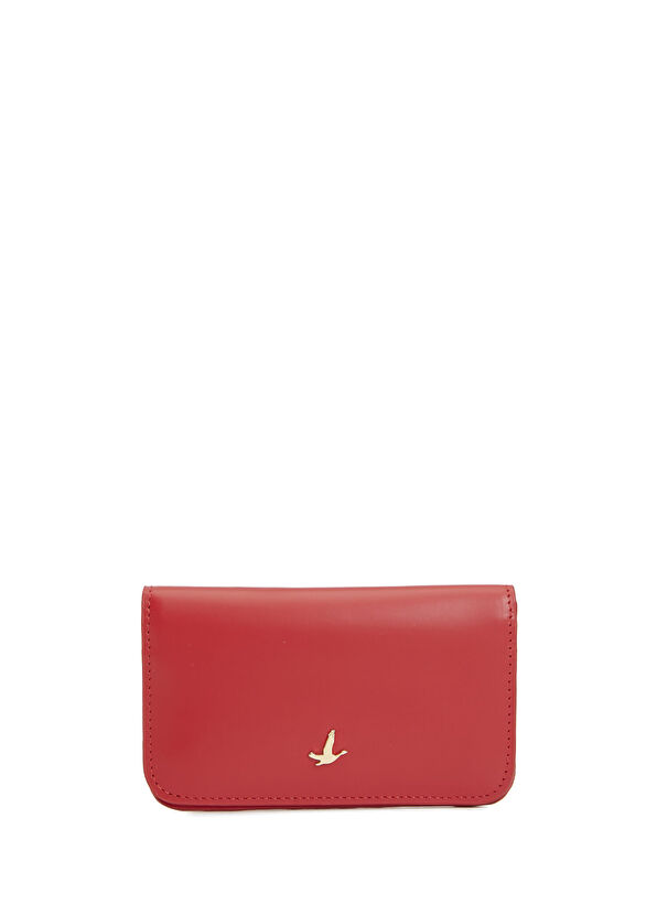 Beymen Club Red Womens Leather Card Holder - 1