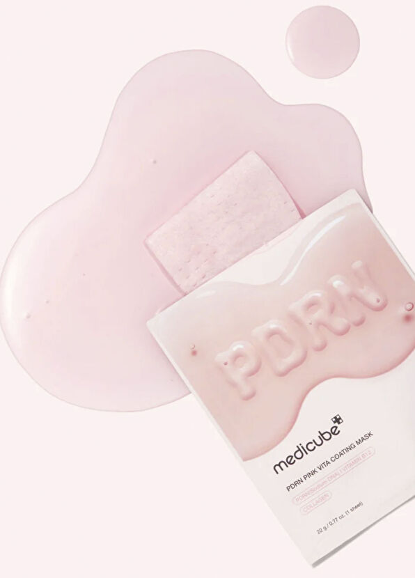 Medicube PDRN Pink Vita Coating Hydrating Revitalizing 10-Pack Sheet Face Mask - 2