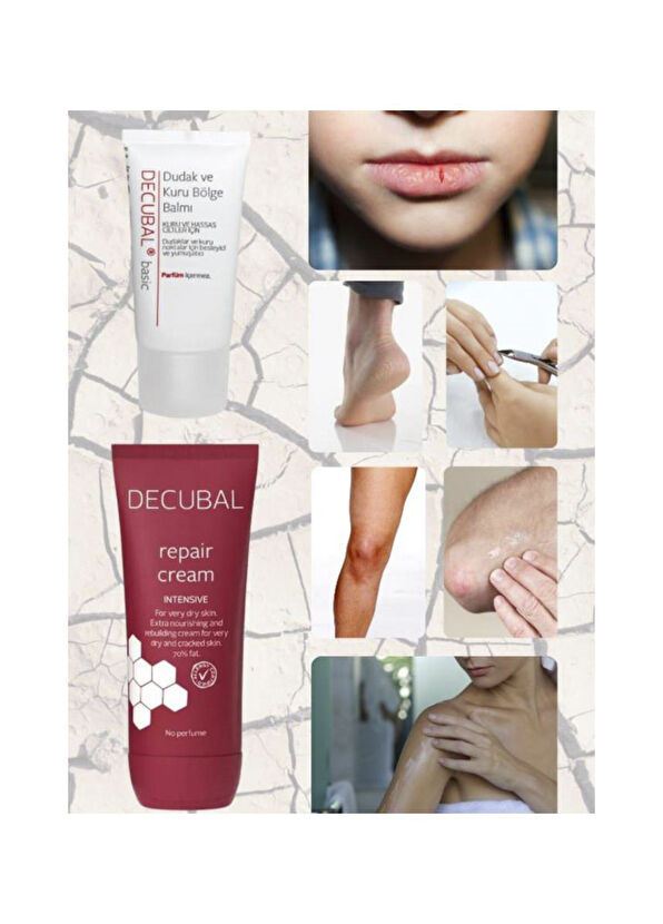 Decubal Basic Kuru ve Çok Kuru Ciltler İçin Nemlendirici Bakım Seti 2x30 ml - 2