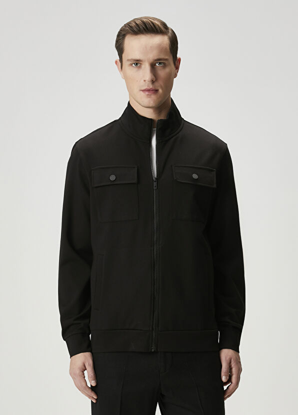Beymen Club Siyah Jersey Ceket - 1