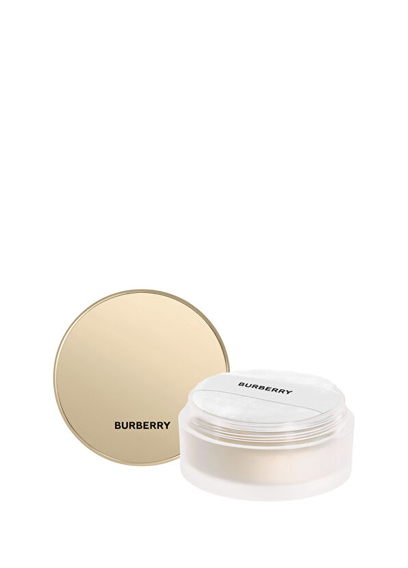 Burberry Beyond Wear Loose Powder 02 Sand + Brit Shine 636 Punk Pink Lipstick + Mini Primer Women's Makeup Set - 3