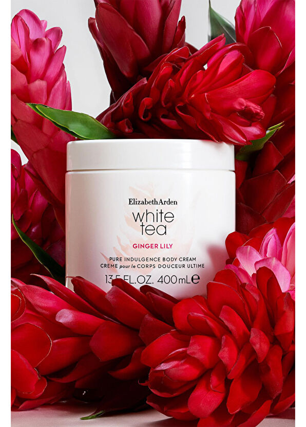 Elizabeth Arden White Tea Ginger Lily Pure Indulgence Body Cream Moisturizing Body Cream 400 ml - 2