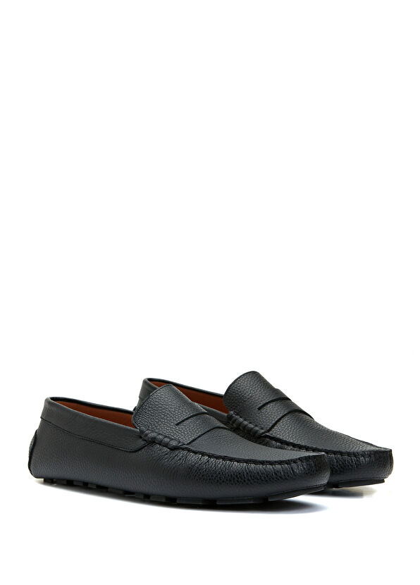 Beymen Club Siyah Erkek Deri Loafer - 2