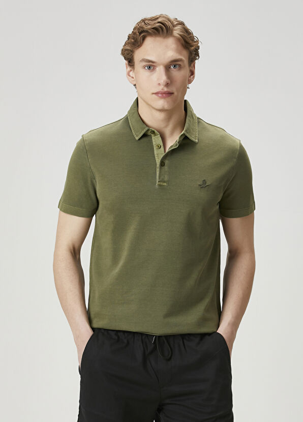 Beymen Club Comfort Fit Haki Polo T-shirt - 1