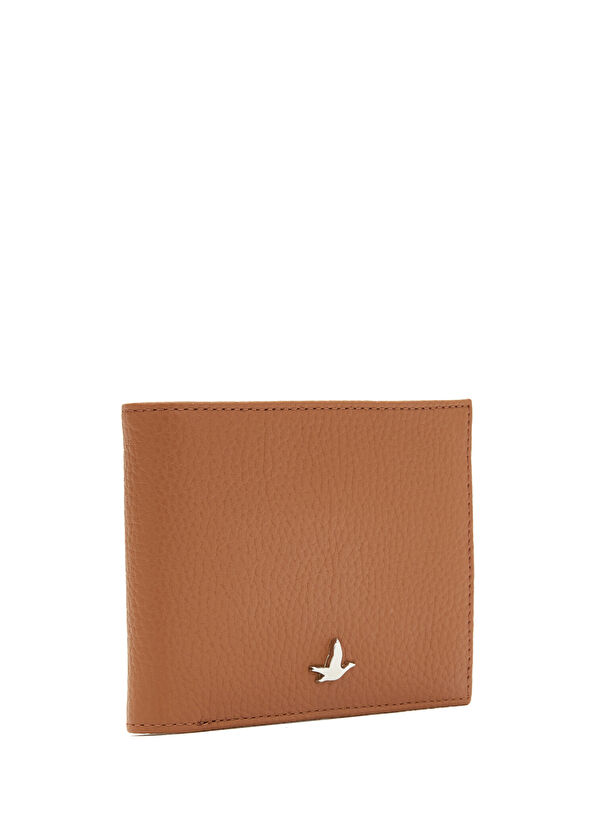 Beymen Club Tan Pocketed Men's Flotter Leather Card Holder - 2