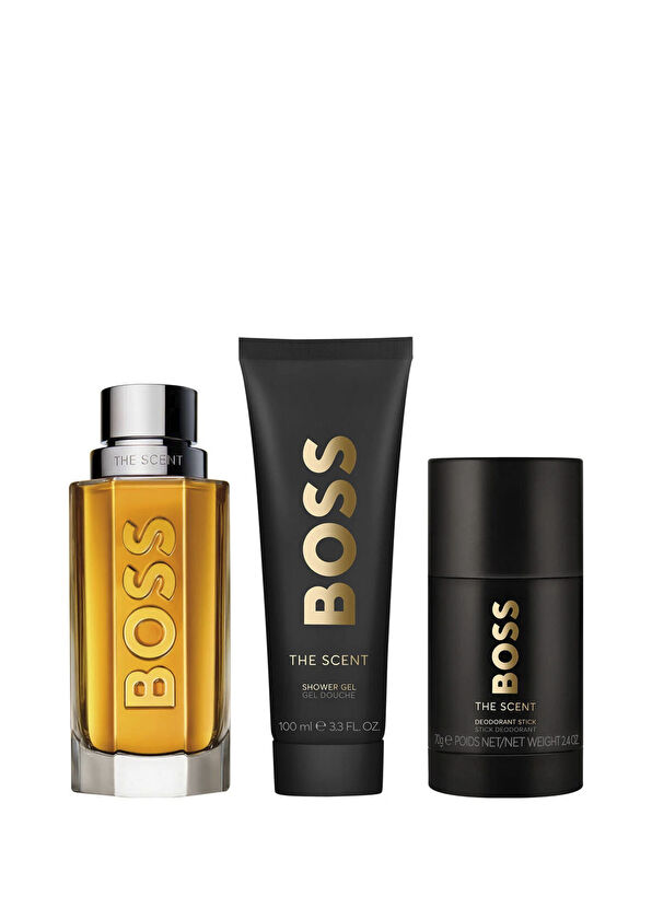 Hugo Boss The Scent EDT 100 ml Perfume + 75 gr Deodorant Stick + 100 gr Shower Gel Men's Perfume Set - 2