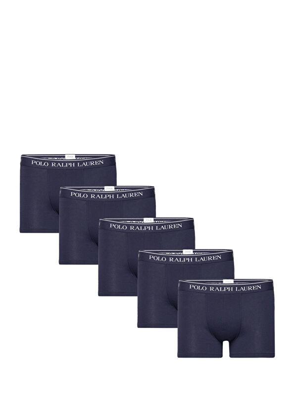 Lacivert Logolu 5'li Boxer Seti - Görsel 2