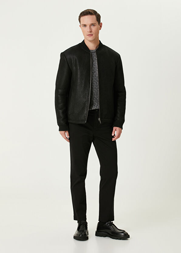 Beymen Club Gri Saç Örgü Dokulu Yün Kazak - 3