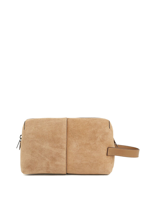 Beymen Club Mink Suede Shaving Bag - 3