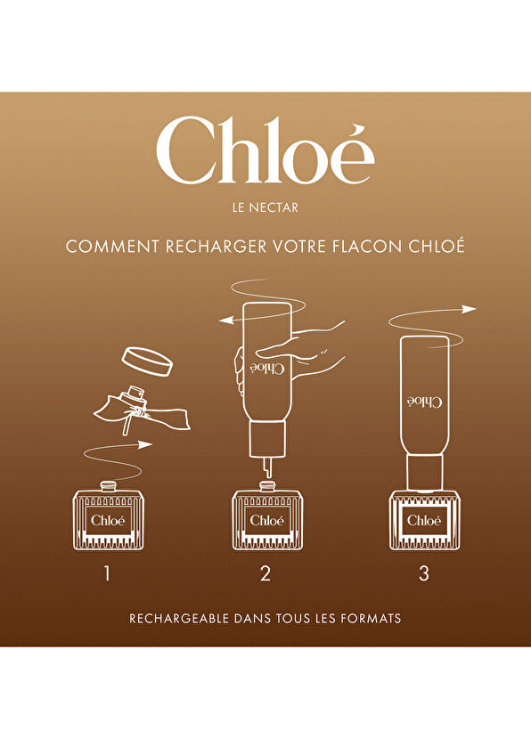 Chloe Le Nectar Parfum Intense Refill Bottle Yeniden Doldurulabilir Kadın Parfüm 150 ml - 3