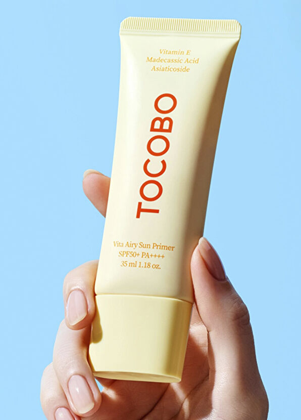 Tocobo Vita Airy Sun Primer SPF50+ Makyaj Bazı Etkili Güneş Koruyucu Krem 35 ml - 3