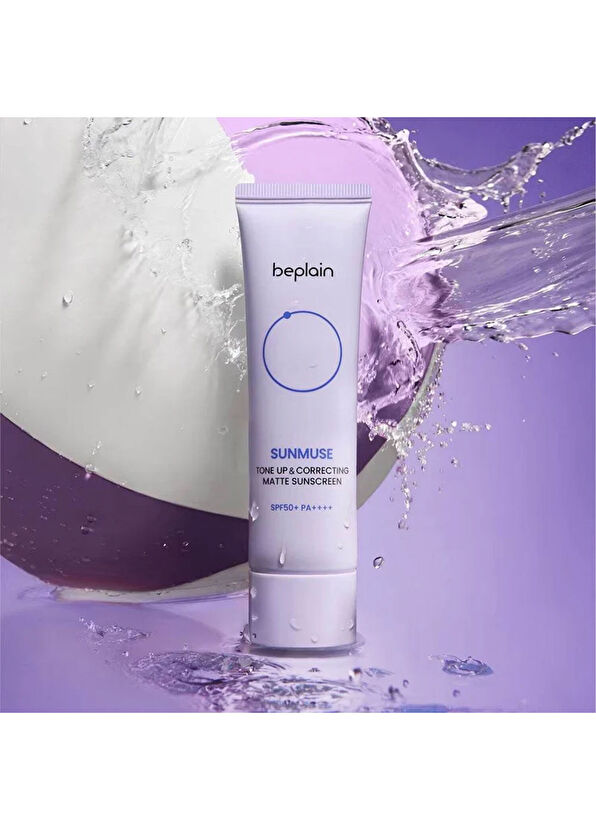 Beplain Sunmuse Tone Up SPF50+ PA++++ Mat Renk Eşitleyici Güneş Kremi 50 ml - 2