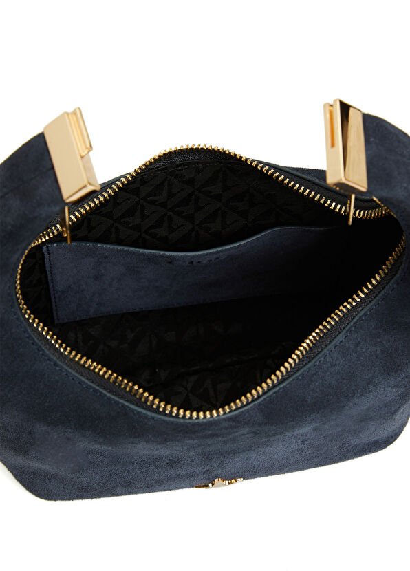 Beymen Club Lacivert Drop Askılı Kadın Deri Çanta - 4