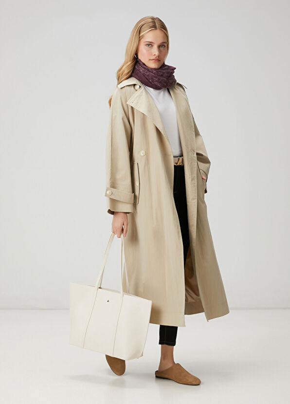 Beymen Club Picollo Ekru Kadın Alışveriş Çantası - 2