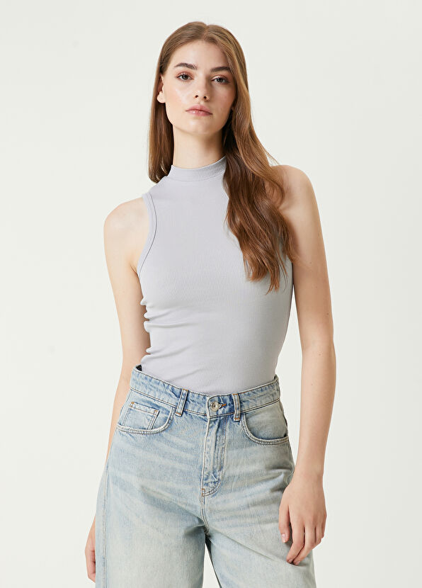 Beymen Club Gri Dik Yaka Atlet - 1