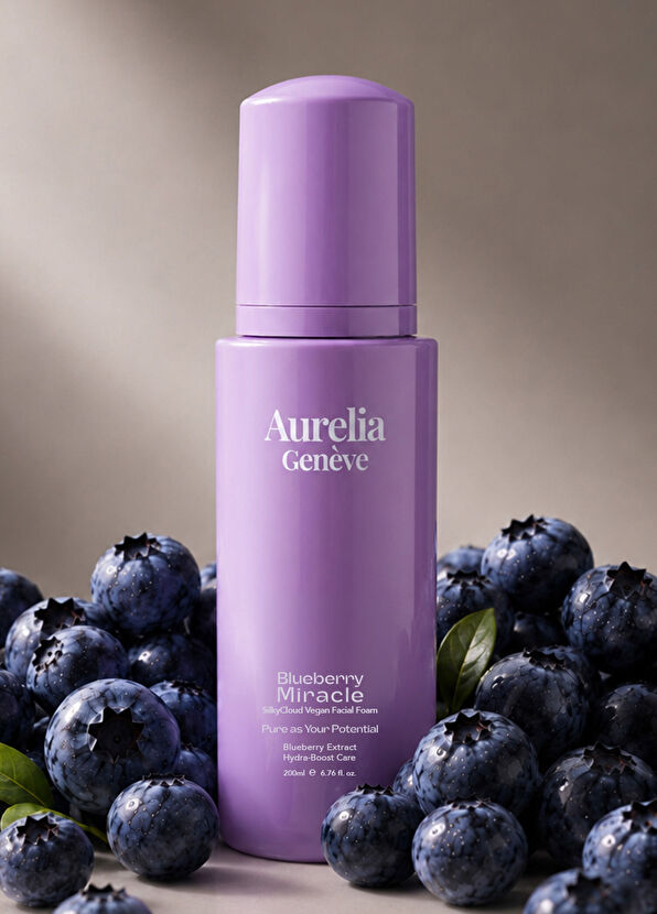 Aurelia Genève Blueberry Miracle Silkycloud Facial Foam - 2