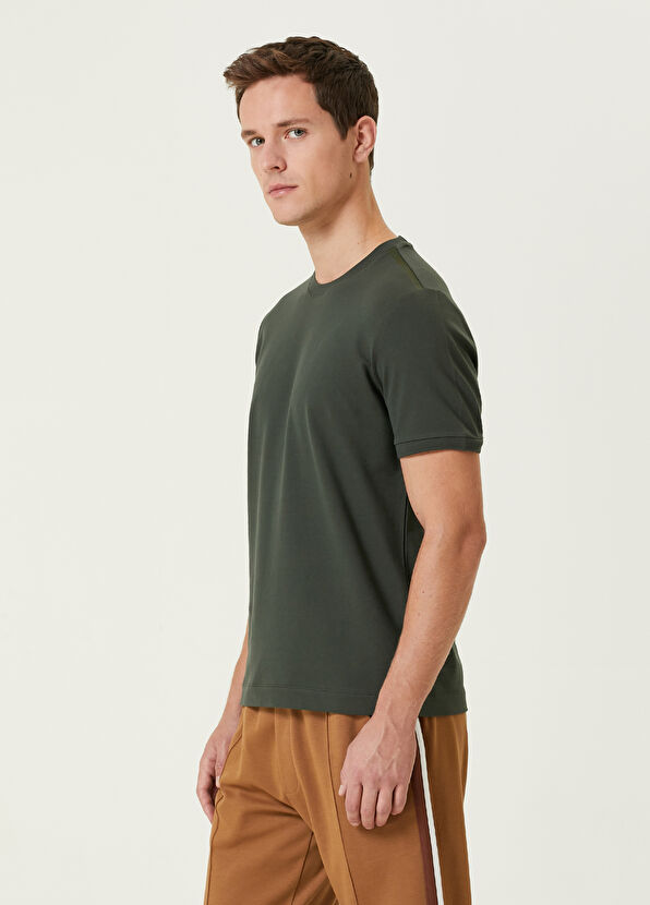 Beymen Club Haki Logolu T-shirt - 4