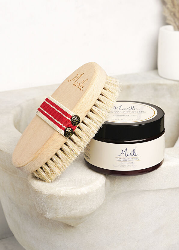 Mar'le Mar'le Anti-Cellulite Cream 300 ml + Natural Horsehair Cellulite Brush - 2