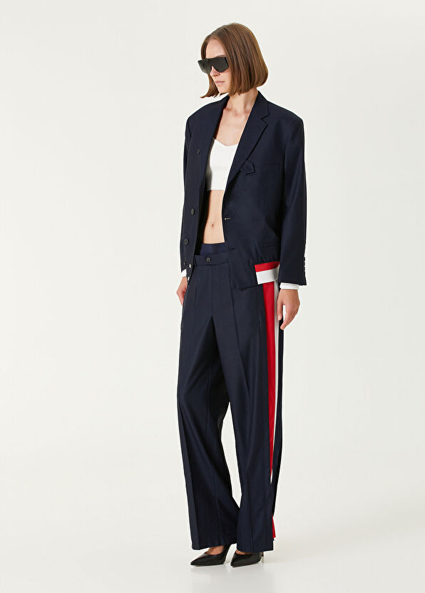 Bettter x Fila Lacivert Yün Ceket - 2