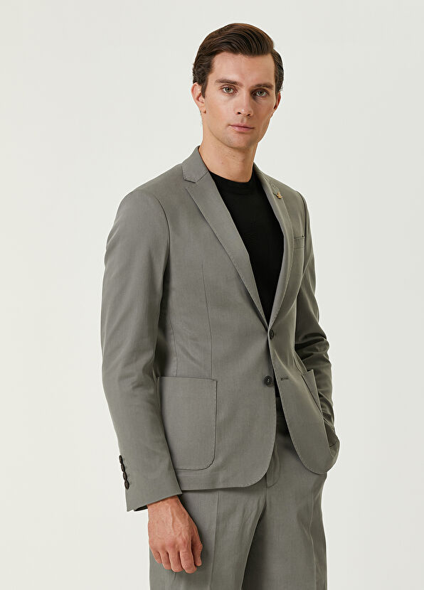 Beymen Club Drop 6 Haki Takım Elbise - 3