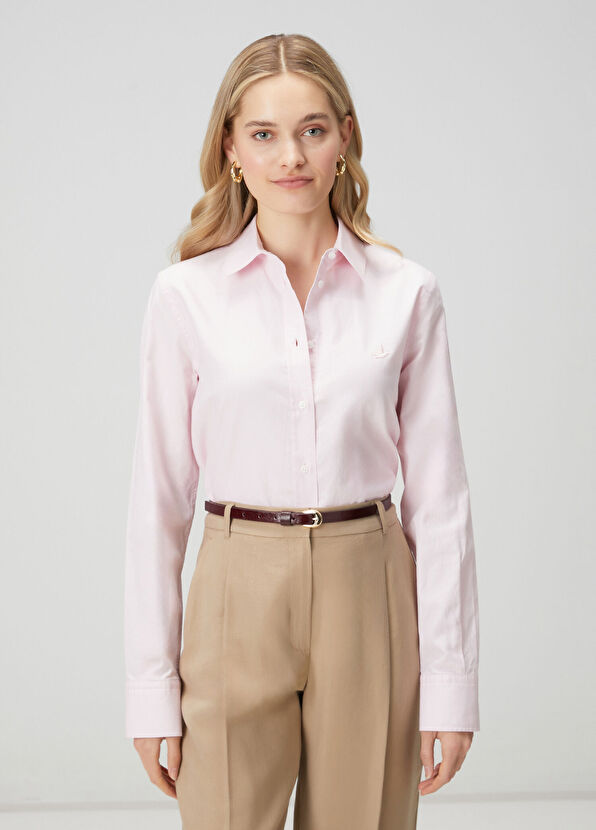Beymen Club Pembe Klasik Oxford Gömlek - 1
