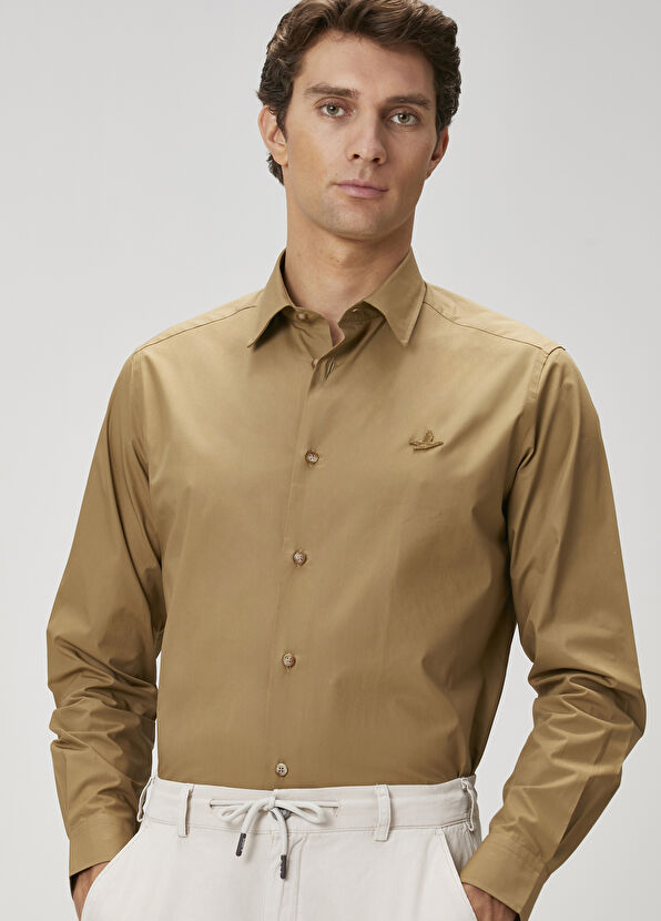 Beymen Club Deve Tüyü Poplin Gömlek - 2