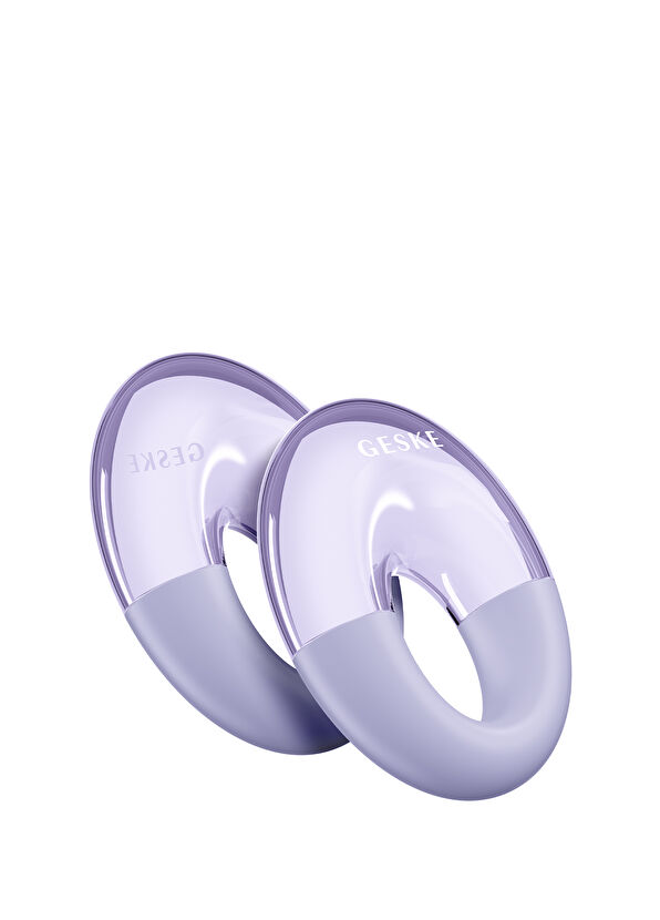 Geske Cool & Warm Eye Massager Mor 7'si 1 Arada Serin ve Sıcak Göz Masaj Aleti  - 1