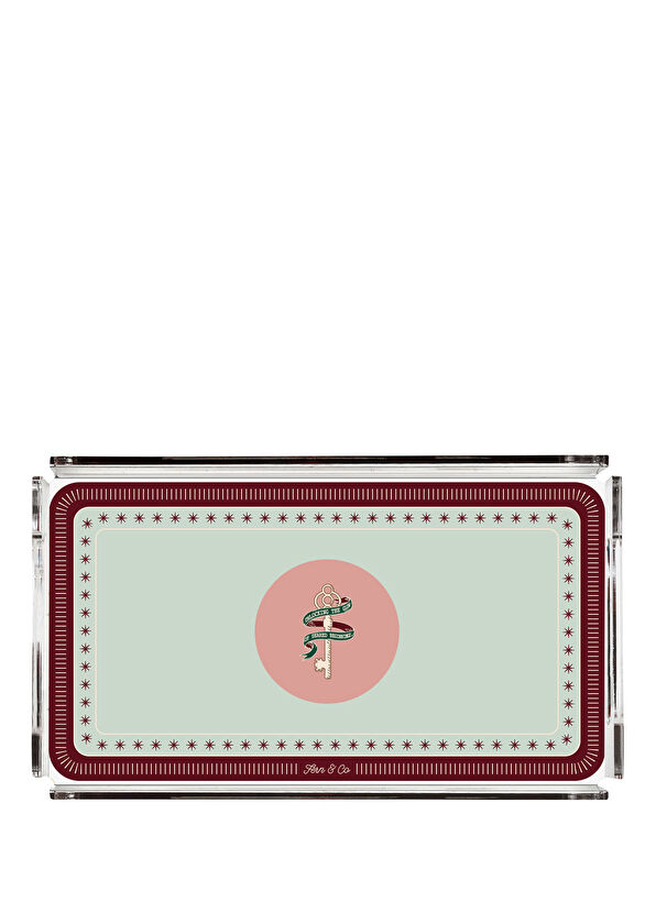 Fern&Co The Starlight Collection Patterned Acrylic Large Size Tray - 1