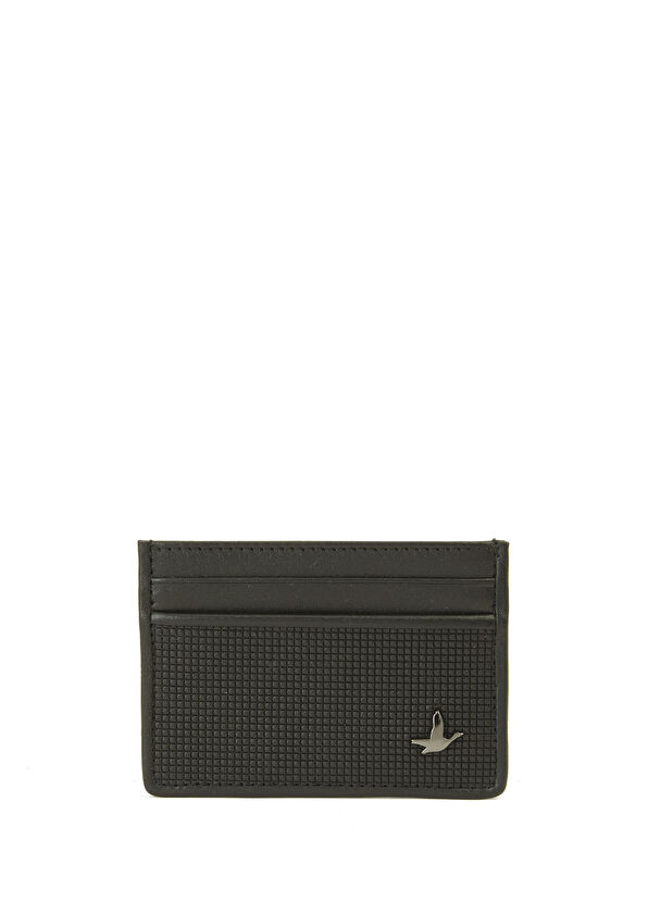 Beymen Club Siyah Kare Dokulu Erkek Deri Kartlık - 1