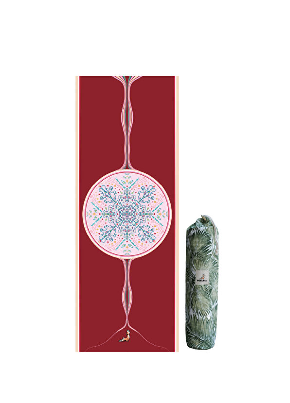 Petarya Mandala Series Be Here Now Natural Rubber Non-Slip Yoga Mat 4.1 mm - 2