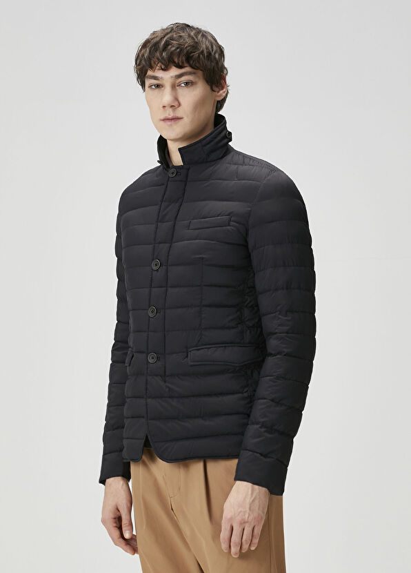 Herno Black Quilted Jacket - 3