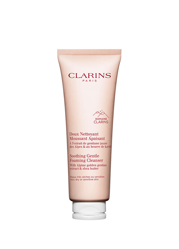 Clarins Soothing Gentle Foaming Cleanser 125 ml - Soothing & Gentle Foaming Cleanser for Very Dry & Sensitive Skin Types - 1
