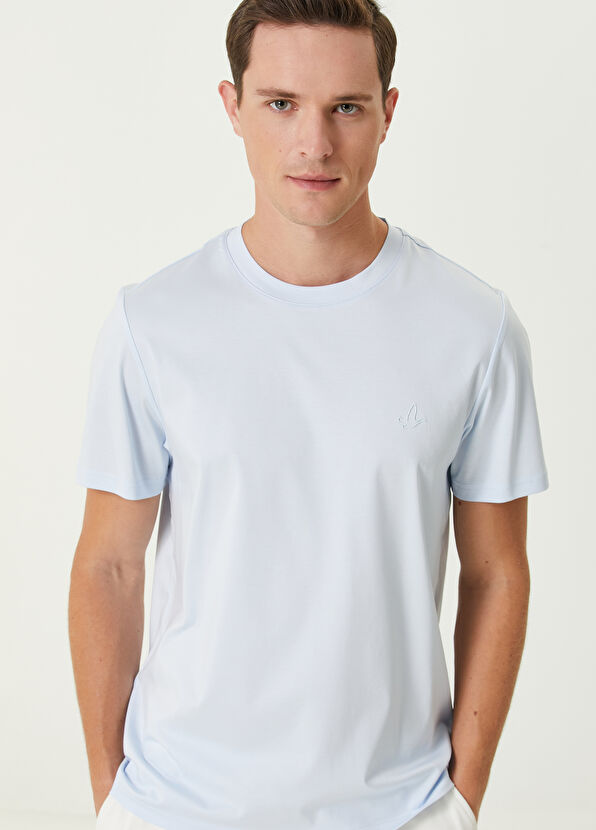 Mavi Basic T-shirt Beymen Club Mavi Basic T-shirt - 2