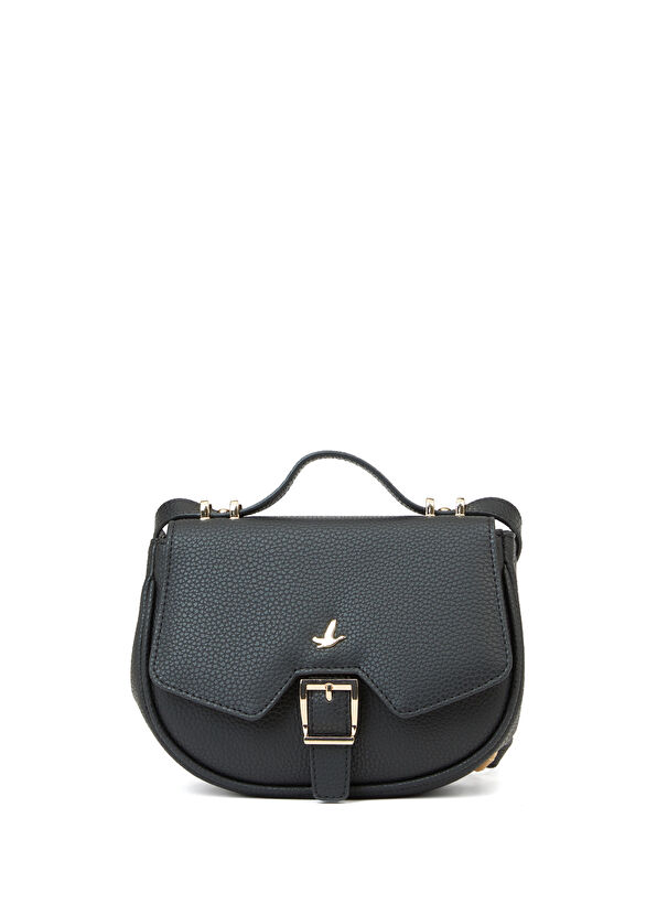 Beymen Club Siyah Logolu Kadın Çapraz Çanta - 1