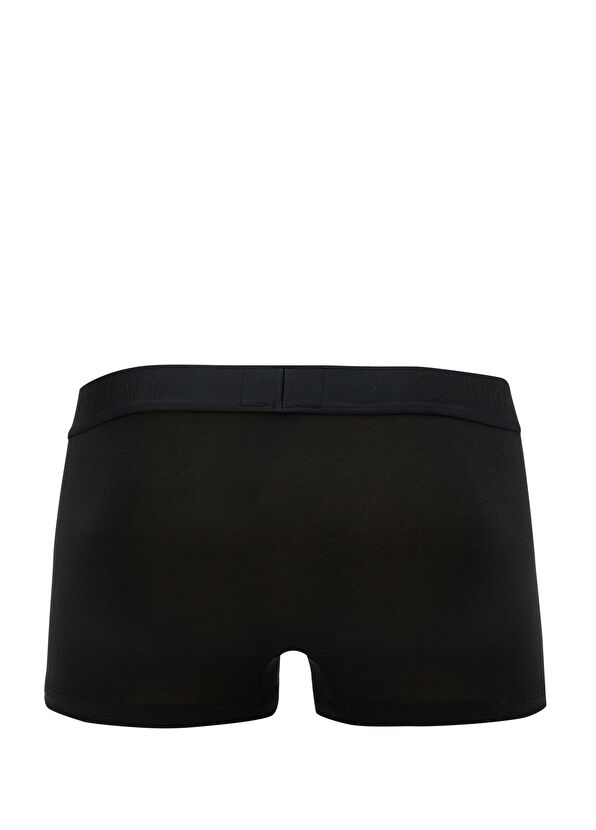 Low Rise Trunk Siyah 3lü Boxer Seti - Görsel 3