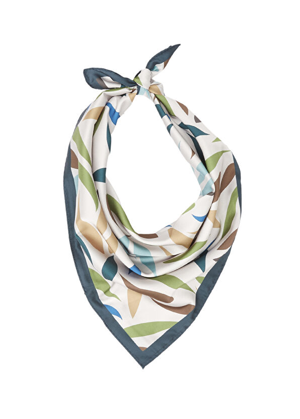 Beymen Club Desenli Kadın Saten Fular - 2