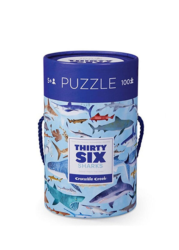 Crocodile Creek Köpek Balıkları Temalı 100 Parça Çocuk Puzzle - 2