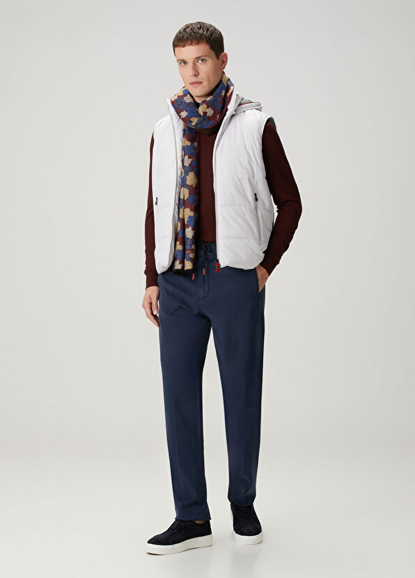 Kiton Navy Blue Pants - 1