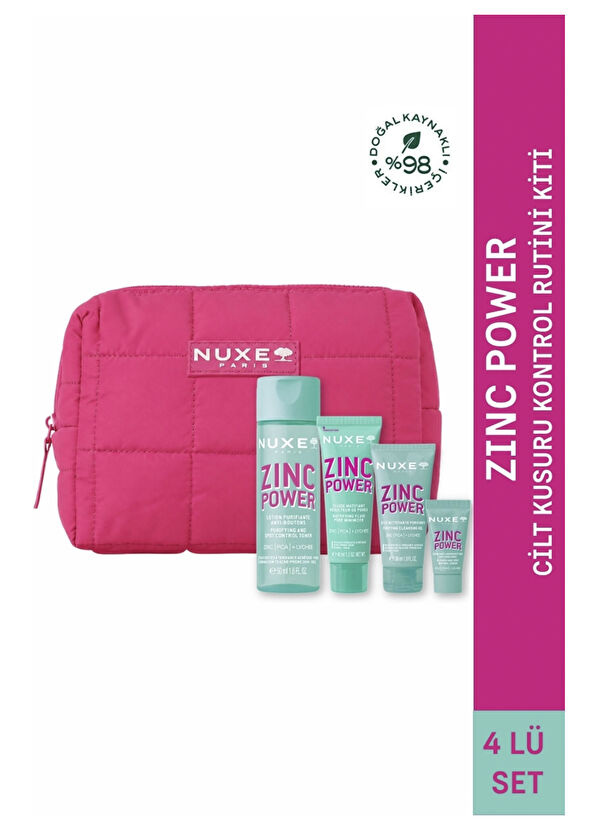 Nuxe Zinc Power Skin Flaw Control Routine Kit Skin Care Set - 2