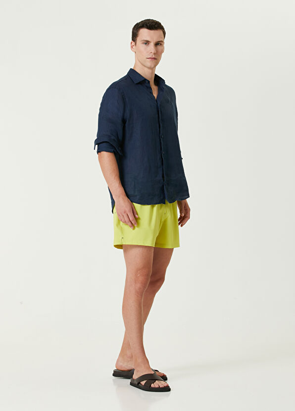 Beymen Club Sarı Beli Kordonlu Mayo - 1