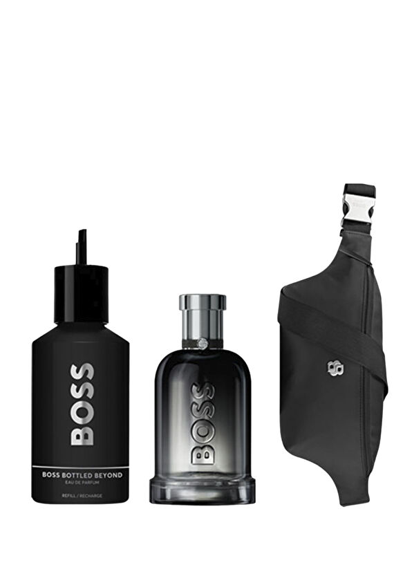 Boss Bottled Beyond EDP 50 ml + Bottled Beyond 200 ml Refill + Waist Bag Men's Perfume Set - 1