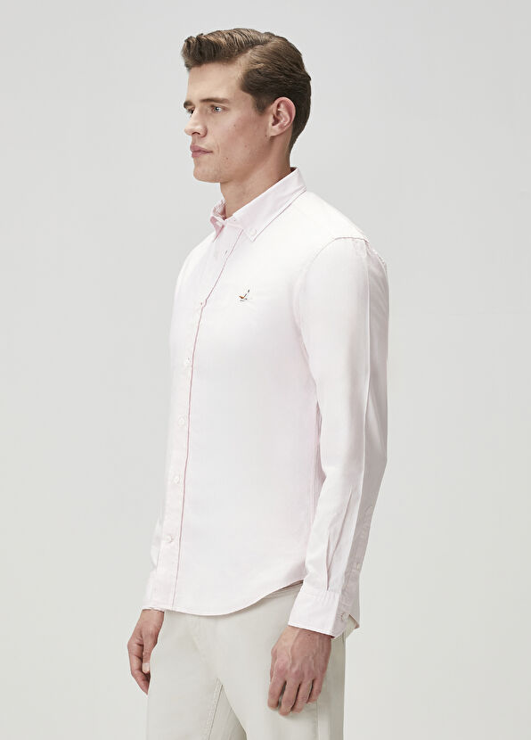 Beymen Club Slim Fit Pembe Gömlek - 4