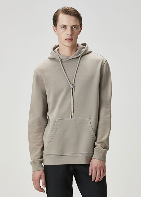 Beymen Club Mink Hooded Sweatshirt - 1