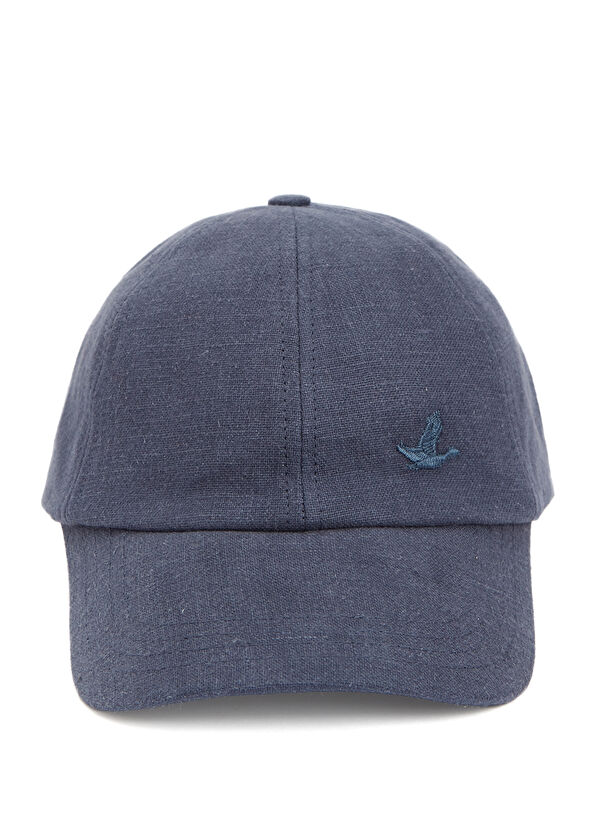 Beymen Club Navy Blue Unisex Linen Hat - 2
