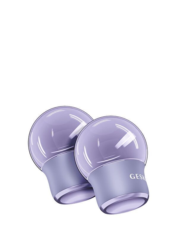 Geske Cool & Warm Face and Body Massager Mor 7'si 1 Arada Serin ve Sıcak Yüz ve Vücut Masaj Aleti - 1