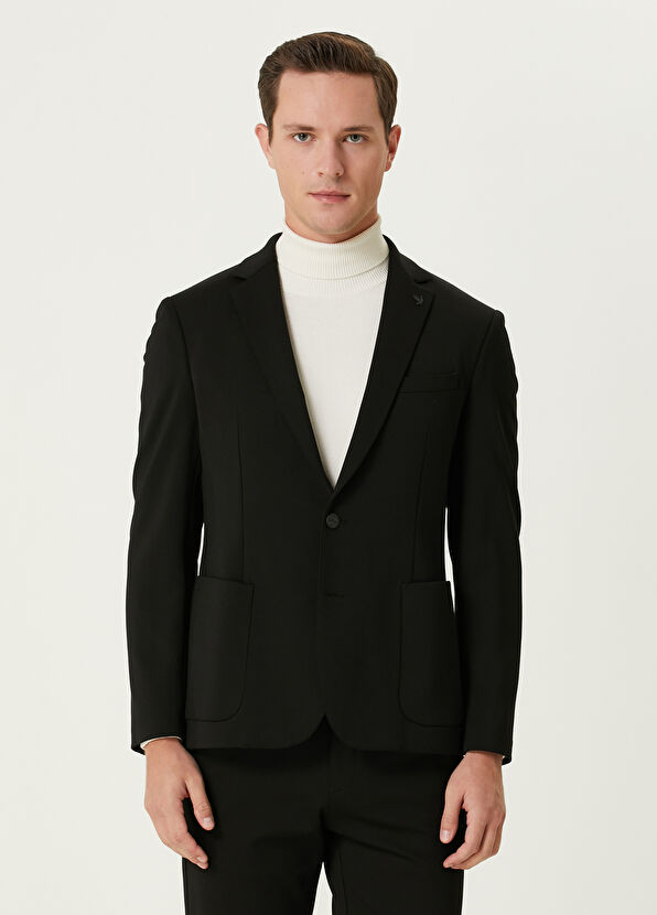 Beymen Club Siyah Örme Blazer - 1