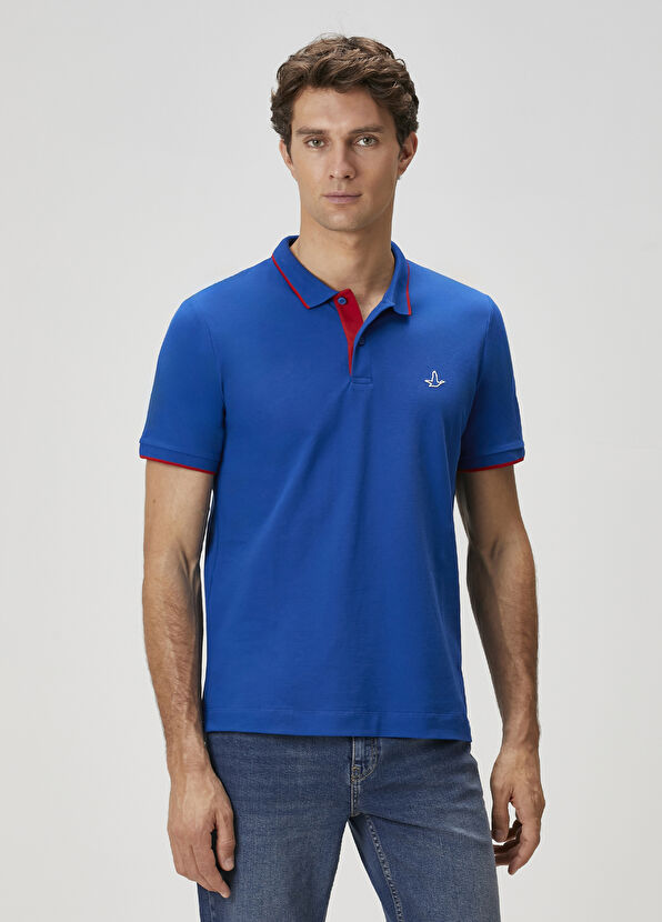 Beymen Club X Anadolu Efes Mavi Polo Yaka T-shirt - 2